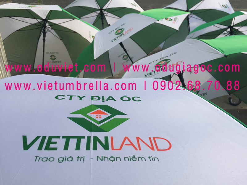 xưởng sản xuất ô dù cầm tay in logo quảng cáo